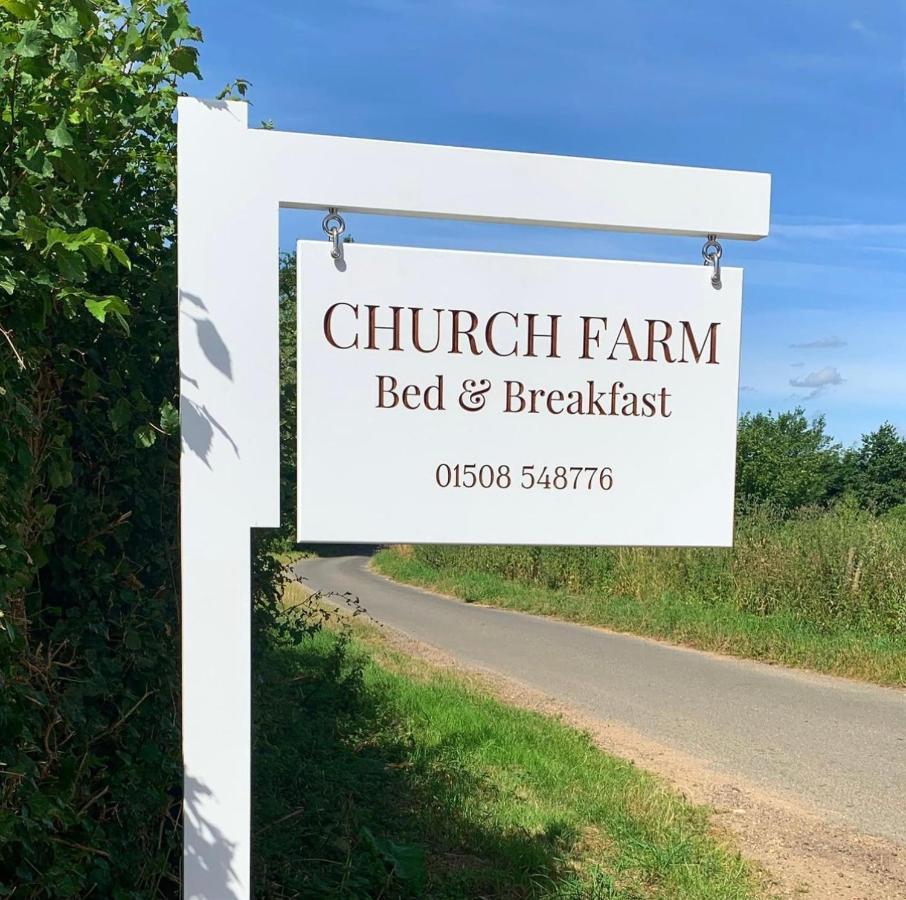 Church Farm Bed & Breakfast Thurlton Eksteriør bilde